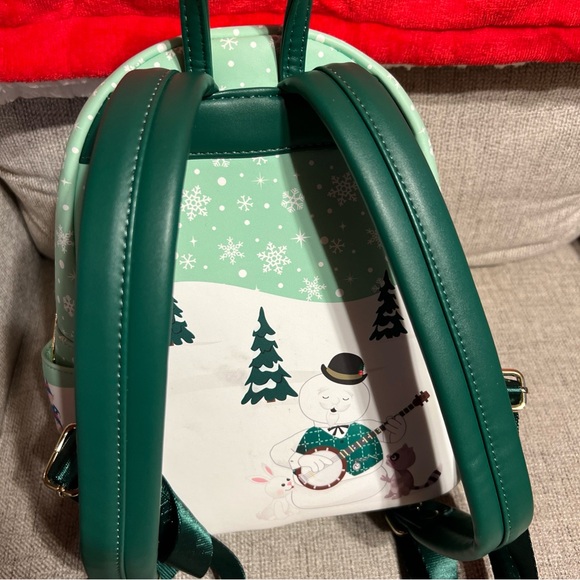 Loungefly Rudolph Backpack and matching wallet - Picture 3 of 15